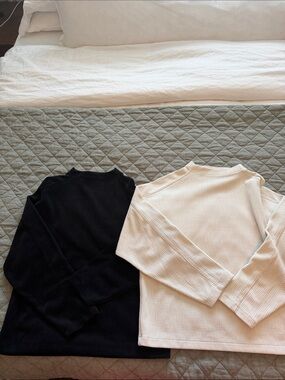 Madewell Mockneck Sweater - set of 2